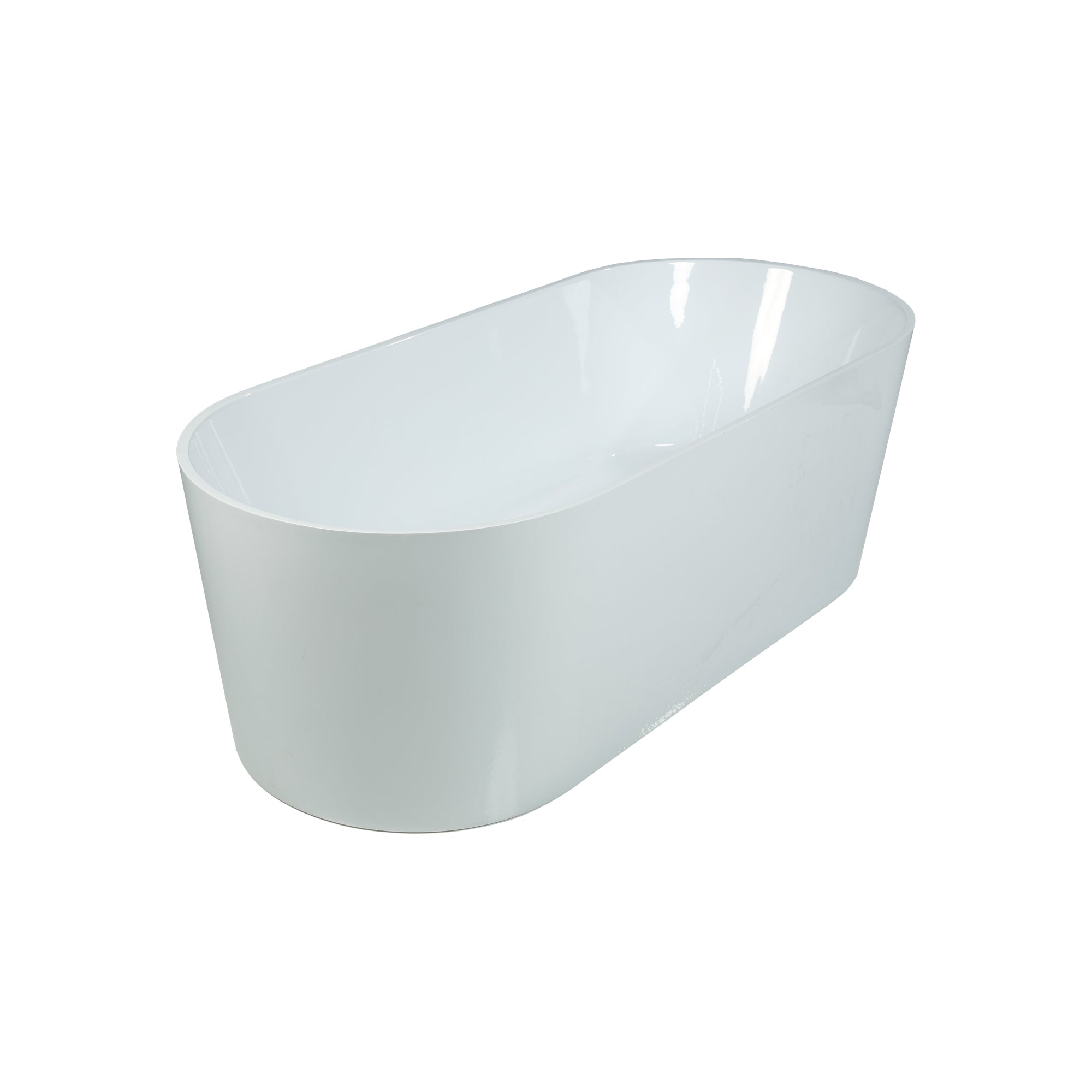 ABS 1800 x 810 x 550mm glossy white bath tub