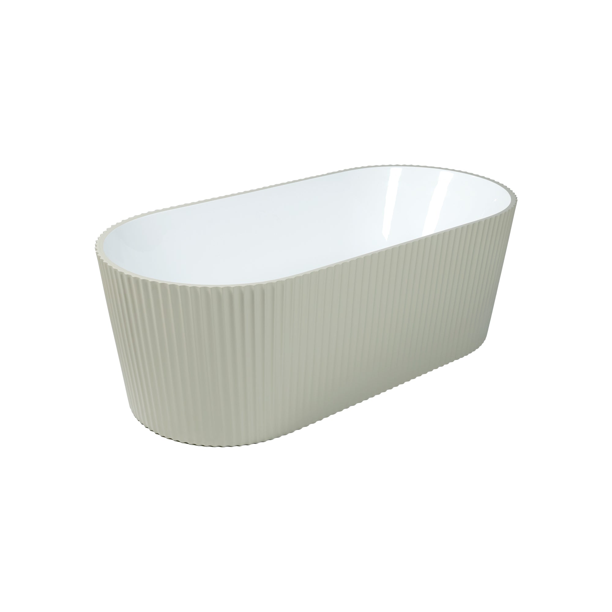 ABS 1700 x 790 x 590mm outside pantonr, inside glossy white bath tub