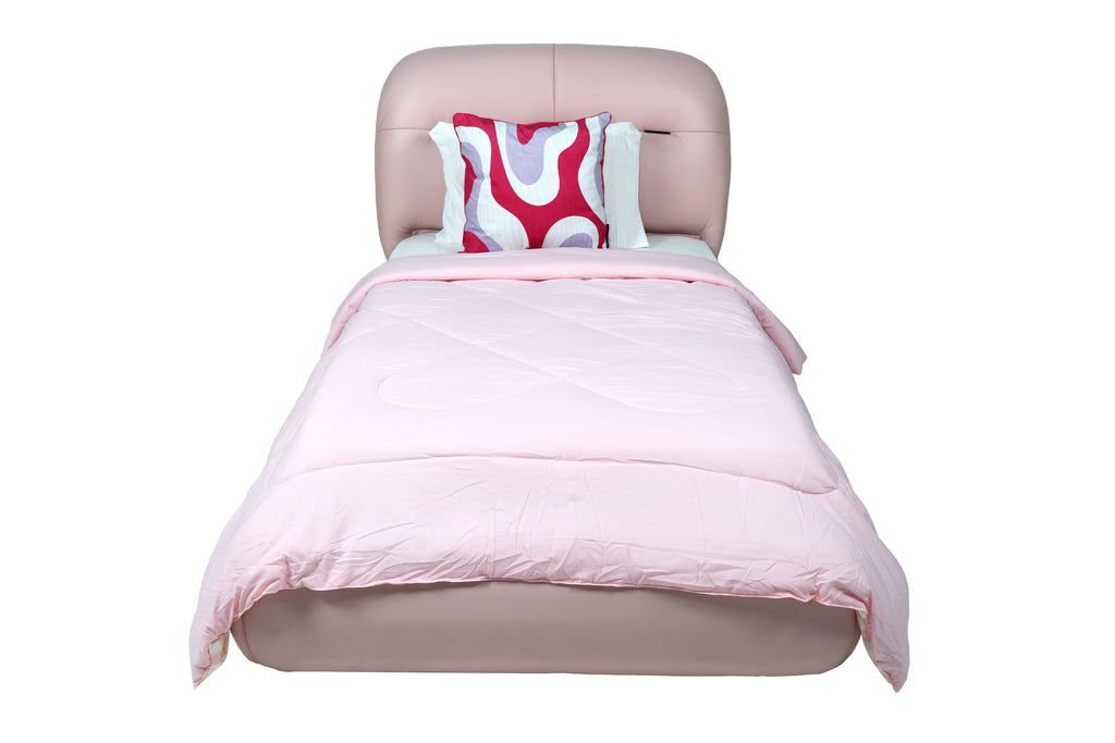 ABS Bed frame & Headboard Pink HC220