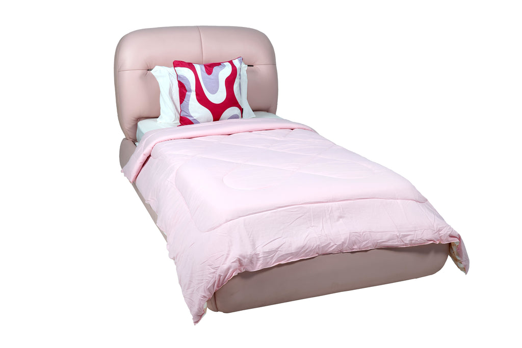 ABS Bed frame & Headboard Pink HC220