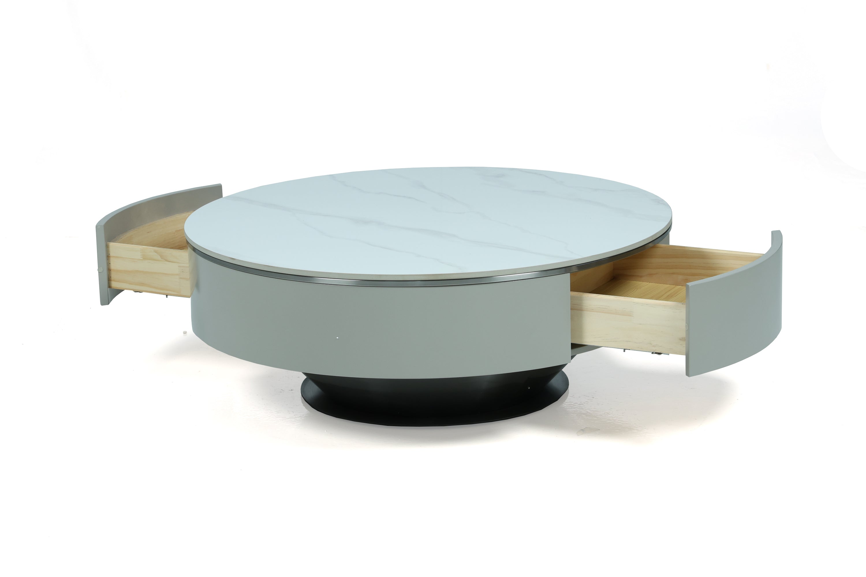 ABS Rock plate snow mountain white- tea table Rock plate snow mountain white-tea table 2301