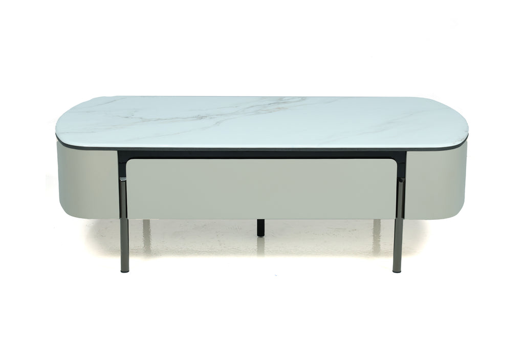 ABS Coffee table with 2 pullout drawers