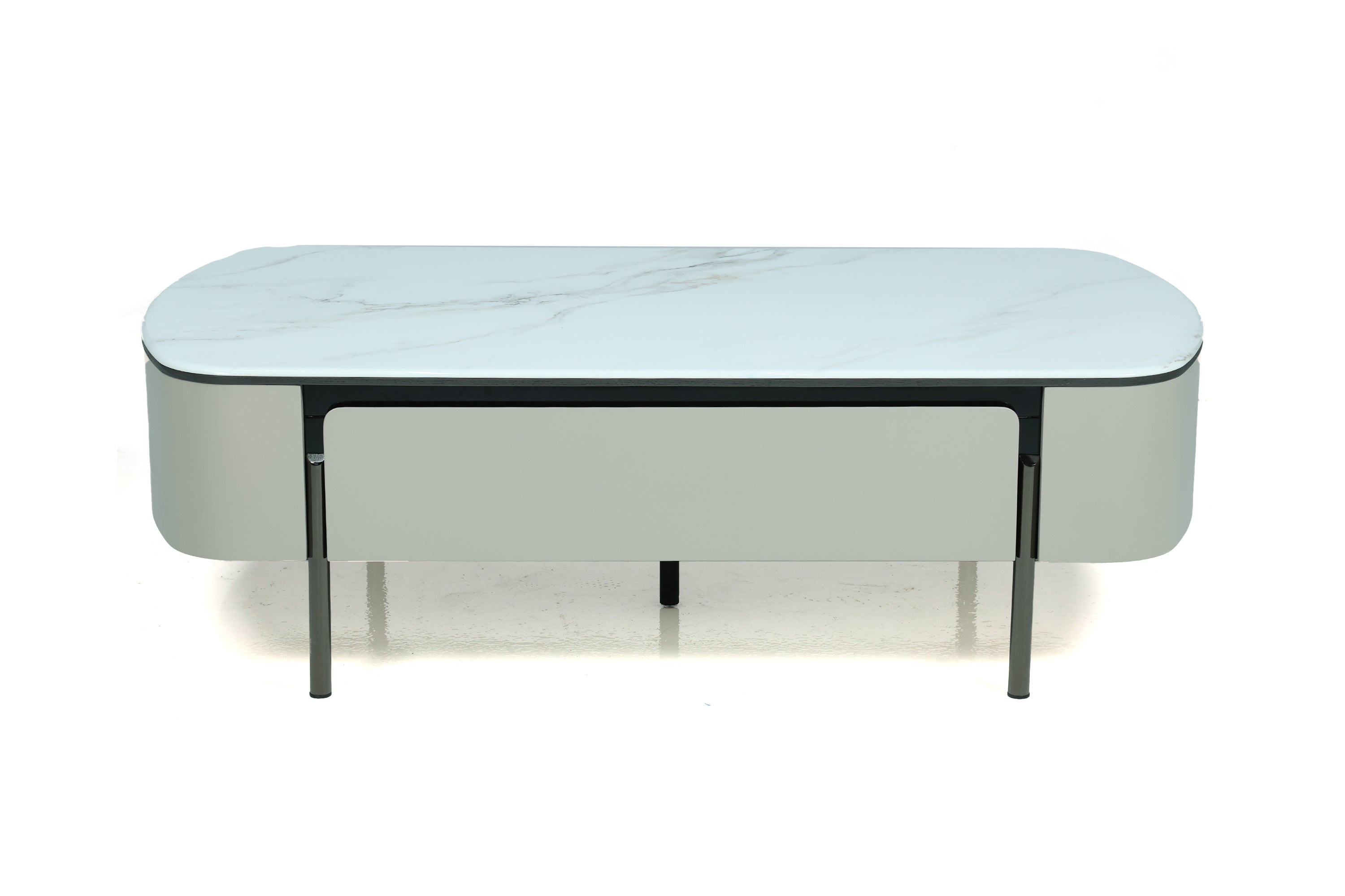 ABS Coffee table with 2 pullout drawers