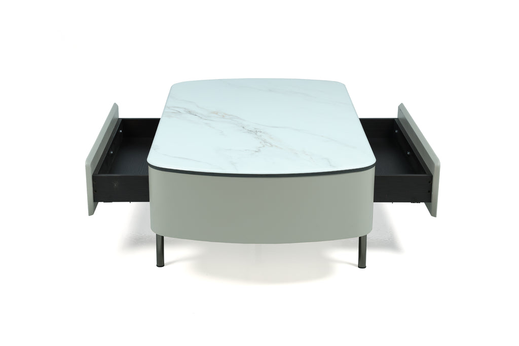 ABS Coffee table with 2 pullout drawers