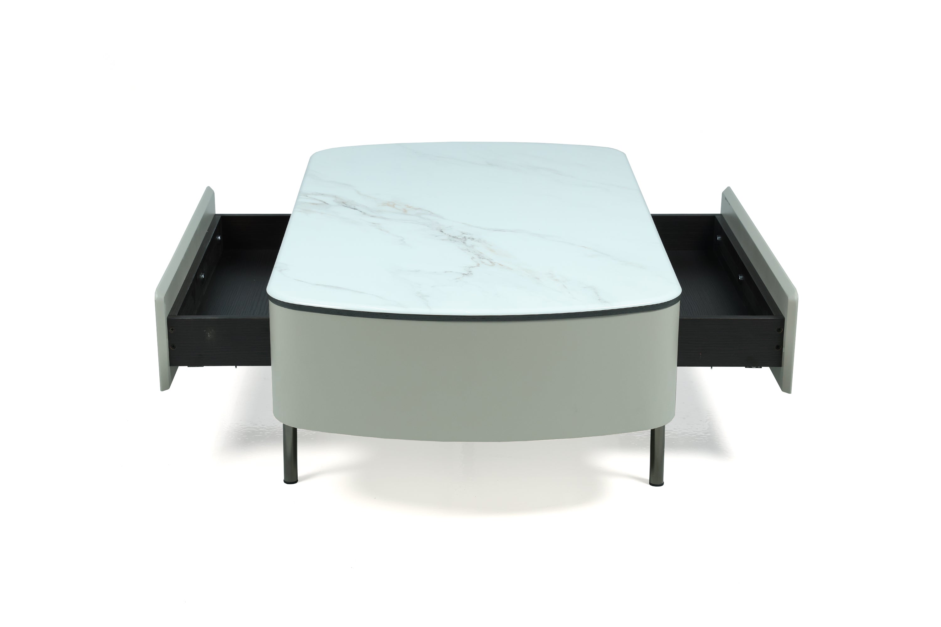 ABS Coffee table with 2 pullout drawers