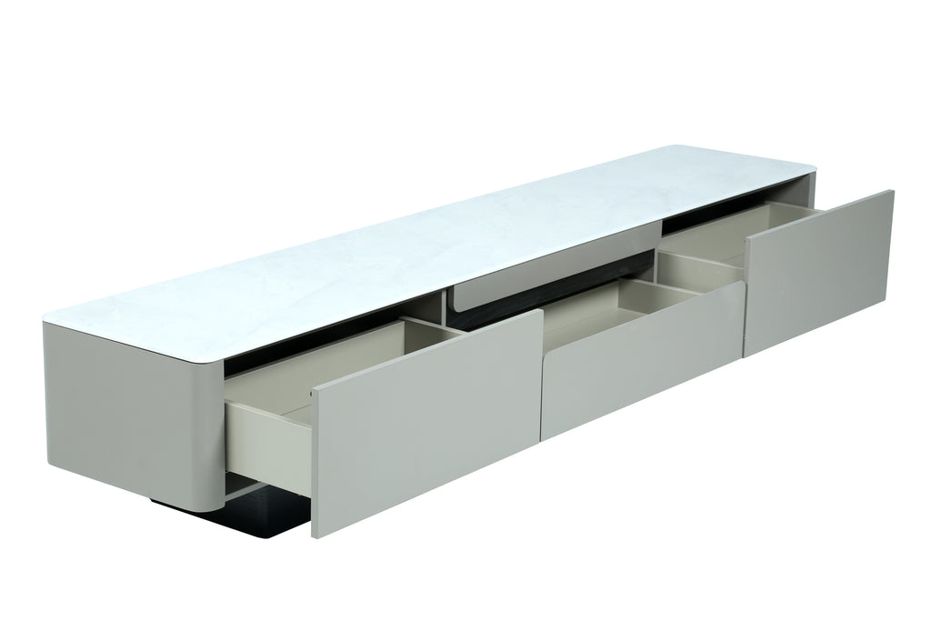 ABS Modern gray-floor cabinet 6206A